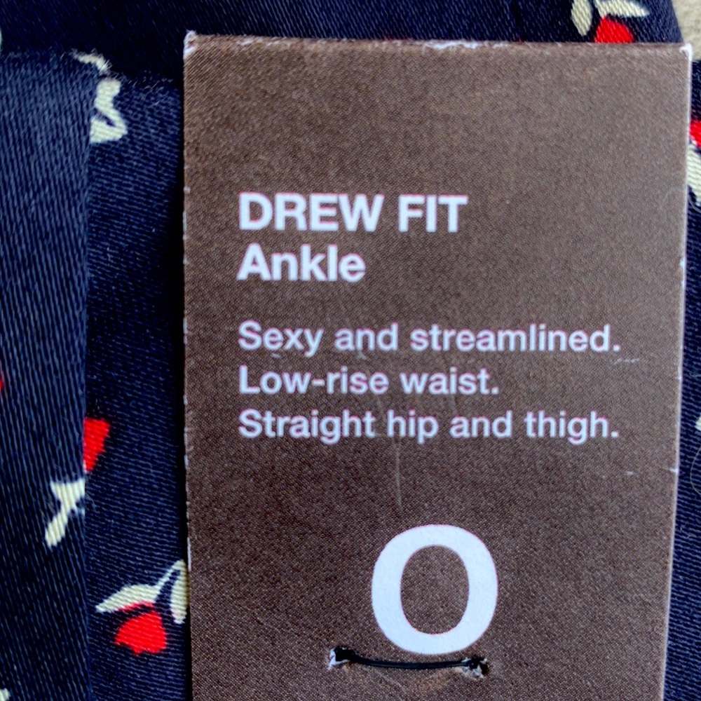 The Limited Drew fit ankle pants, NEW, Sz 0 - Picture 5 of 6
